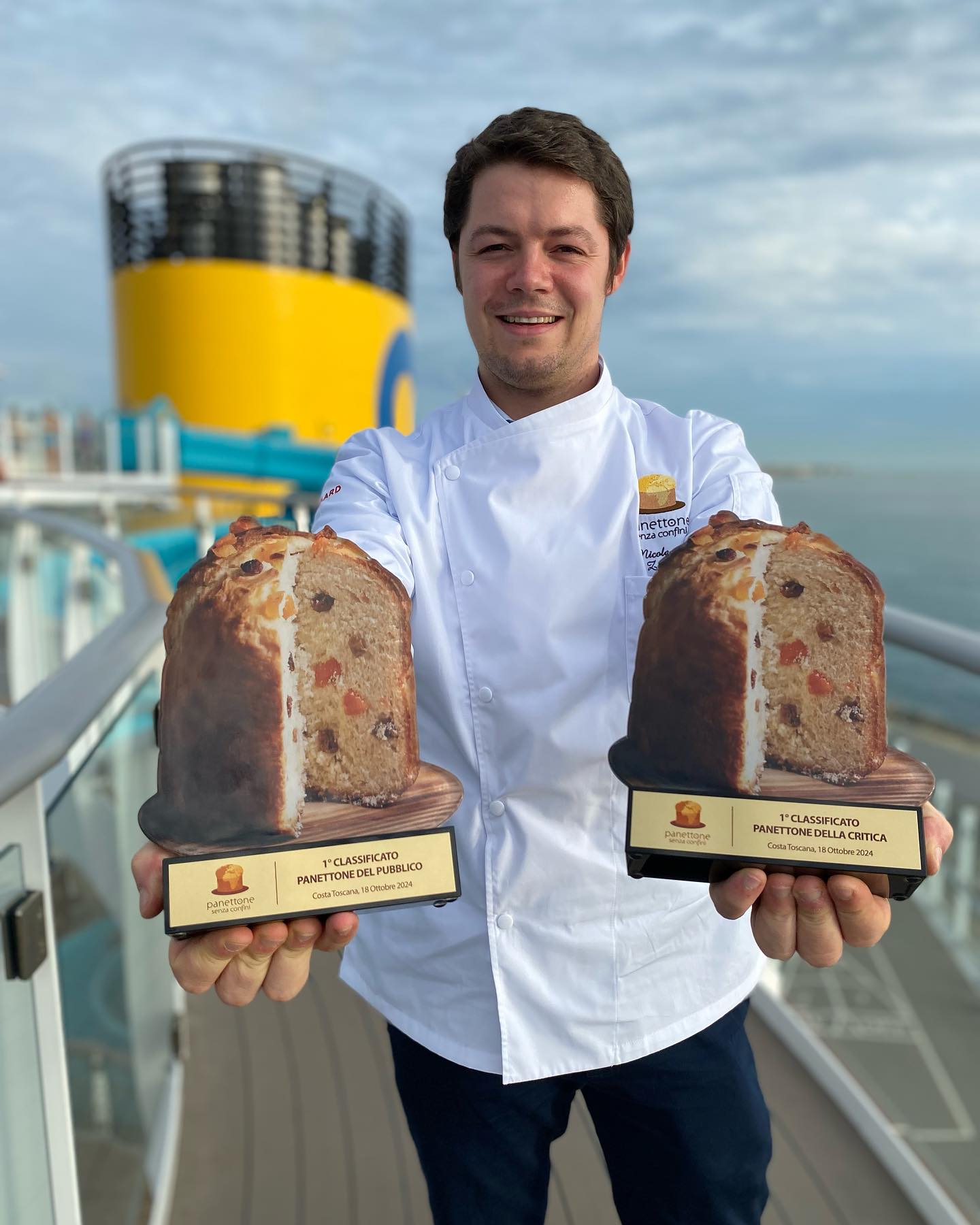 1° Classificato 2024 Miglior panettone al cioccolato della critica e del pubblico