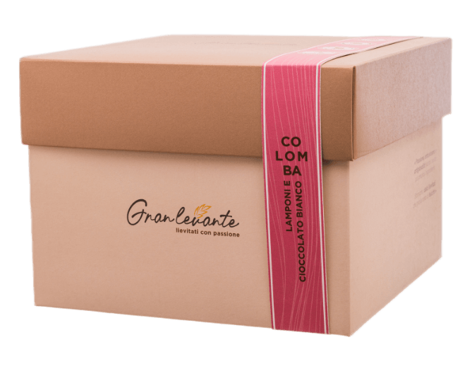 Colomba frutti di bosco e cioccolato bianco scatola