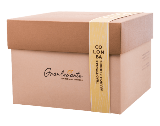 Colomba tradizionale arancia e limone scatola