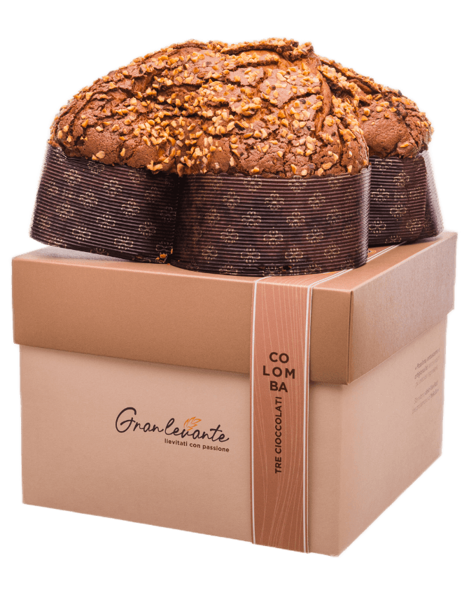 Colomba tre ciocccolati
