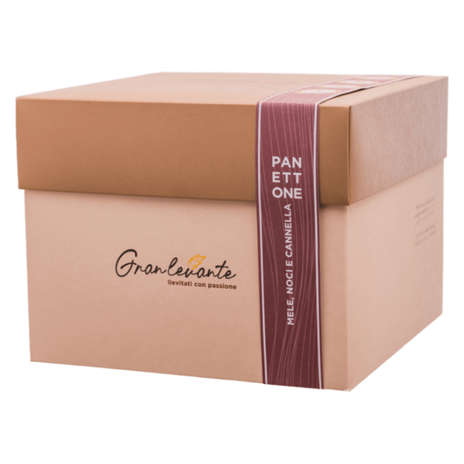 Panettone mele, noci e cannella scatola