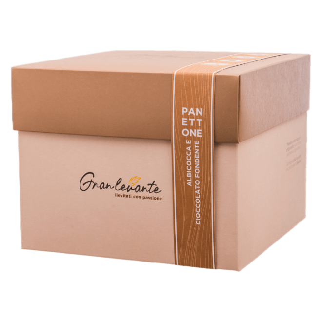 Panettone albicocca e cioccolato scatola